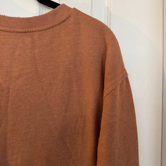 NWT Art Class Girl's Crewneck Pullover Sweatshirt, Size L (10/12), Blush Brown - Picture 10 of 16
